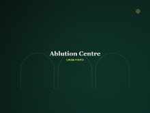 Ablution centre