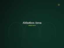 Ablution area